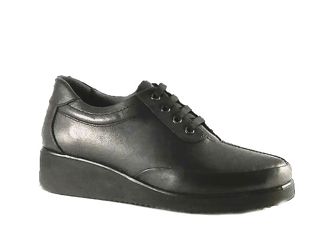 Дамски обувки от естествена кожа TR 1011-1 Черни