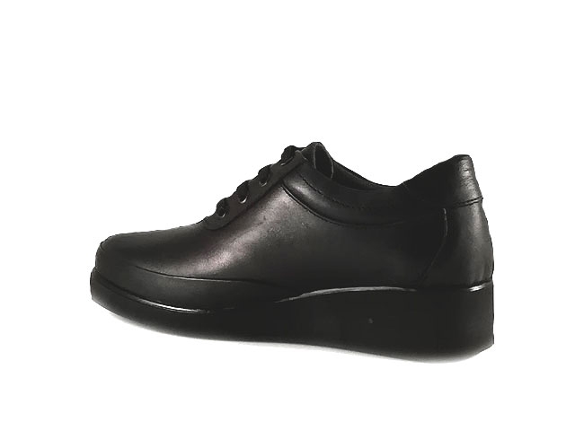 Дамски обувки от естествена кожа TR 1011-1 Черни