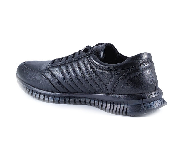 Мъжки обувки естествена кожа TR 1036 - 1 Черни
