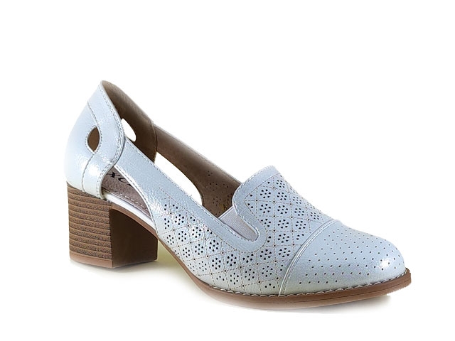 Дамски  обувки от еко кожа 2010-2 Бели