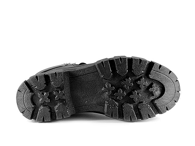 Дамски боти с грайфер 3101-1 Черни