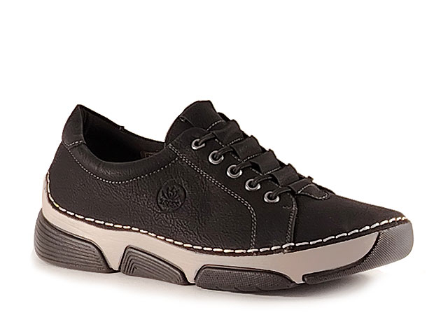 Дамски обувки от еко кожа 18086-1 Черни