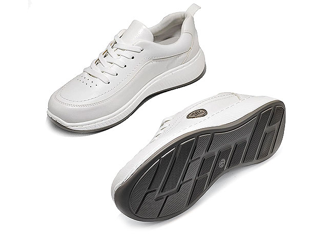 Дамски обувки от еко кожа 18115-2 Бели