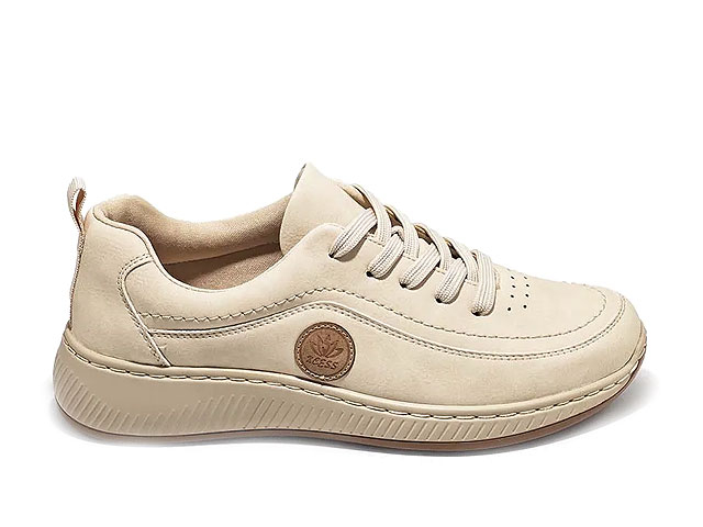 Дамски обувки от еко кожа 18115-3 Бежови