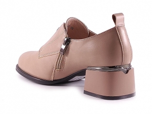 Дамски елегантни обувки от еко кожа 5155-2 Бежови