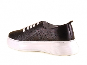 Дамски обувки естествена кожа E 003-1 Черни