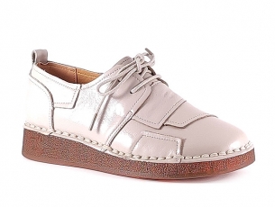 Дамски обувки естествена кожа 043070-6 Светло бежовии