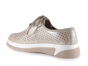 Дамски обувки естествена кожа 2057-3 Бежови