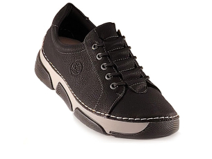 Дамски обувки от еко кожа 18086-1 Черни