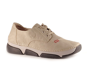 Дамски обувки от еко кожа 18098-2 Бежови