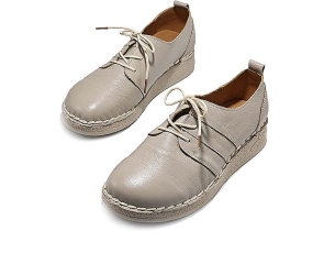 Дамски обувки естествена кожа 18136-3 Бежови