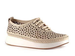 Дамски обувки естествена кожа TR 1046-4 Бежови